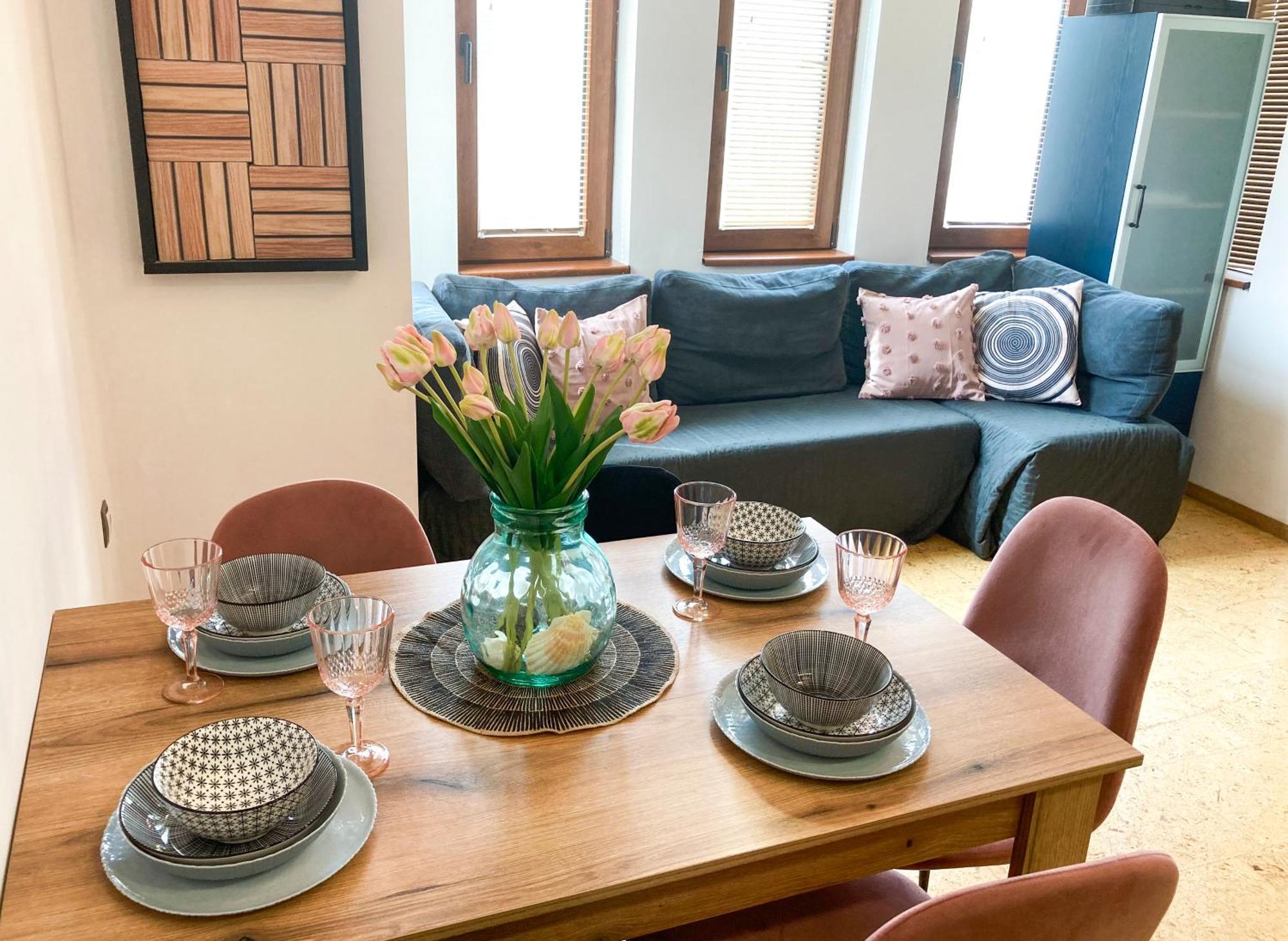 Apartment Two Bedroom -welcome To Burgas- Location, Station, Main Walking Street, Sea Garden, Near The *